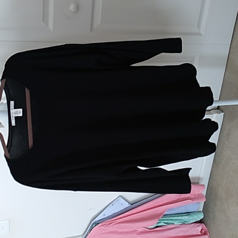 Max Studio 3x tunic sweater black